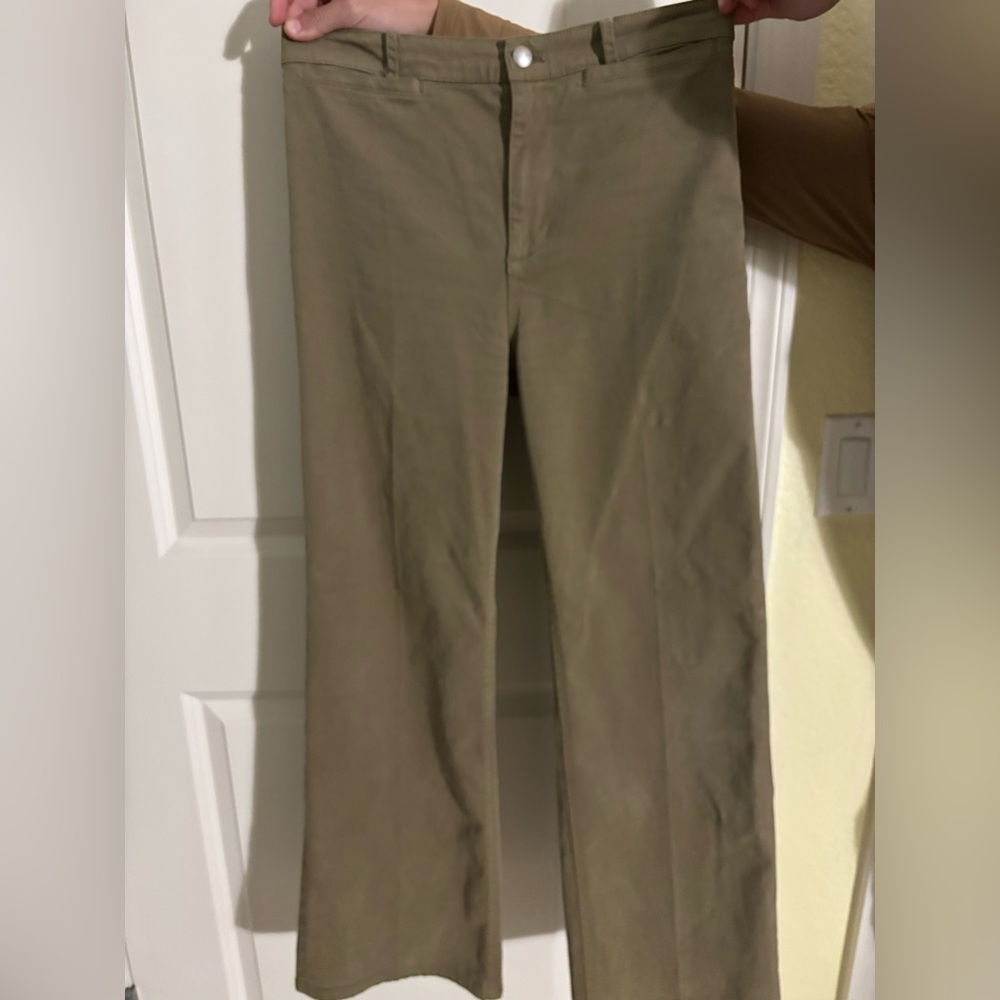 Madewell women’s Wide Leg Pant in Twill